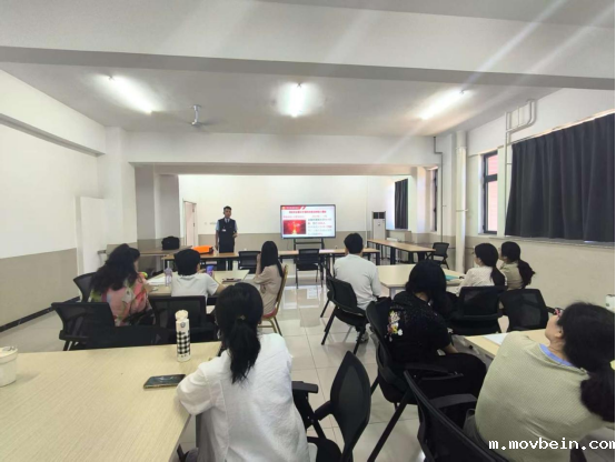 经管学院组织教师开展消防讲座活动